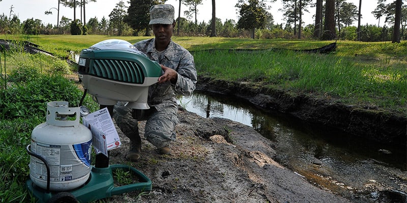 propane mosquito control